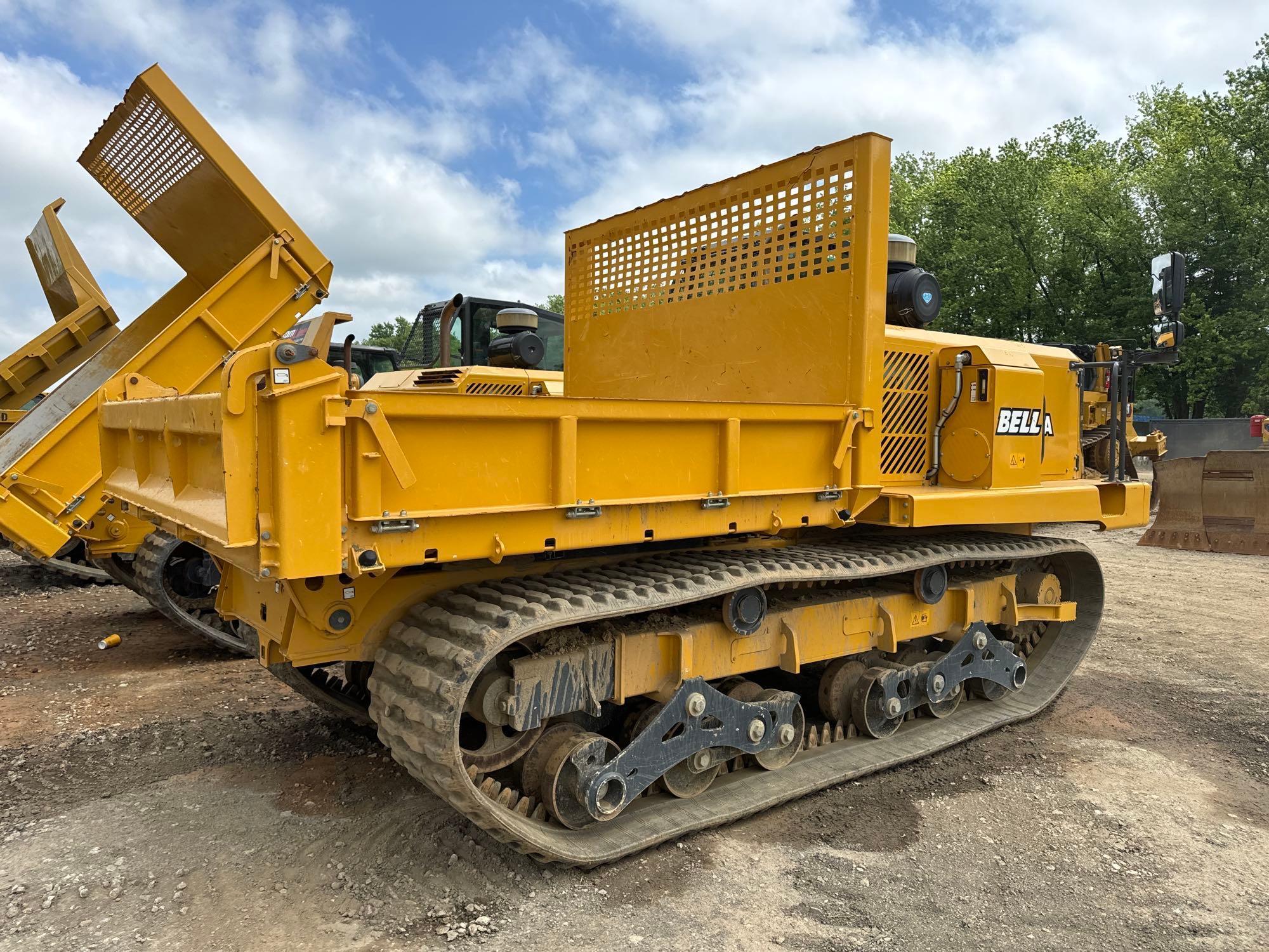 2022 BELL TC7A CRAWLER CARRIER SN 000055 powered by Cummins B6.7 diesel engine, equipped with EROPS,