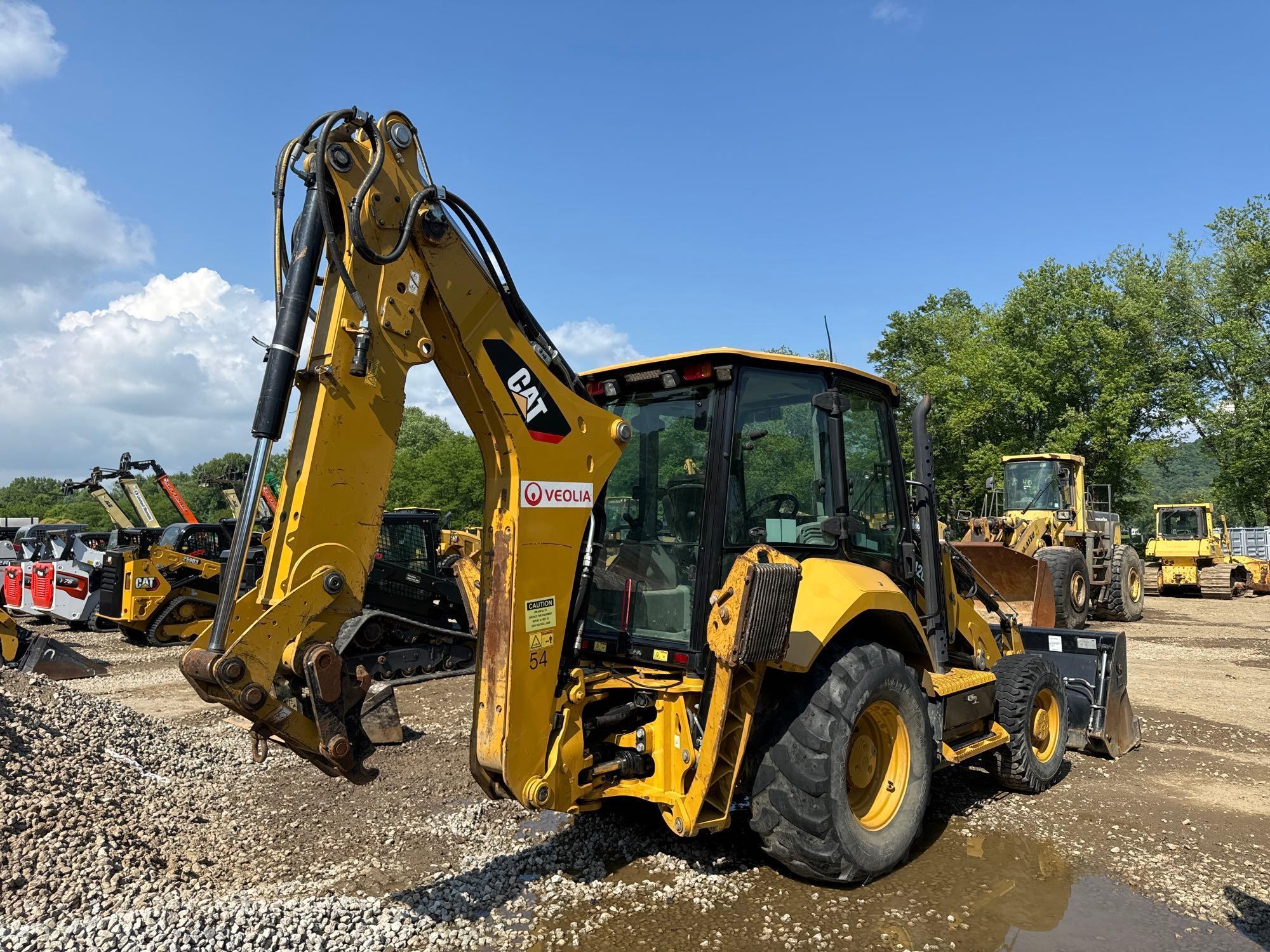 2017 CAT 420F2IT TRACTOR LOADER BACKHOE SN:THWD02000 4x4, powered by Cat diesel engine, equipped