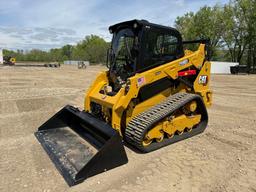 2023 CAT 259D3 RUBBER TRACKED SKID STEER SN:CW927031 powered by Cat C3.3B DIT EPA Tier 4F diesel