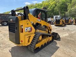 2023 CAT 259D3 RUBBER TRACKED SKID STEER SN:CW927031 powered by Cat C3.3B DIT EPA Tier 4F diesel