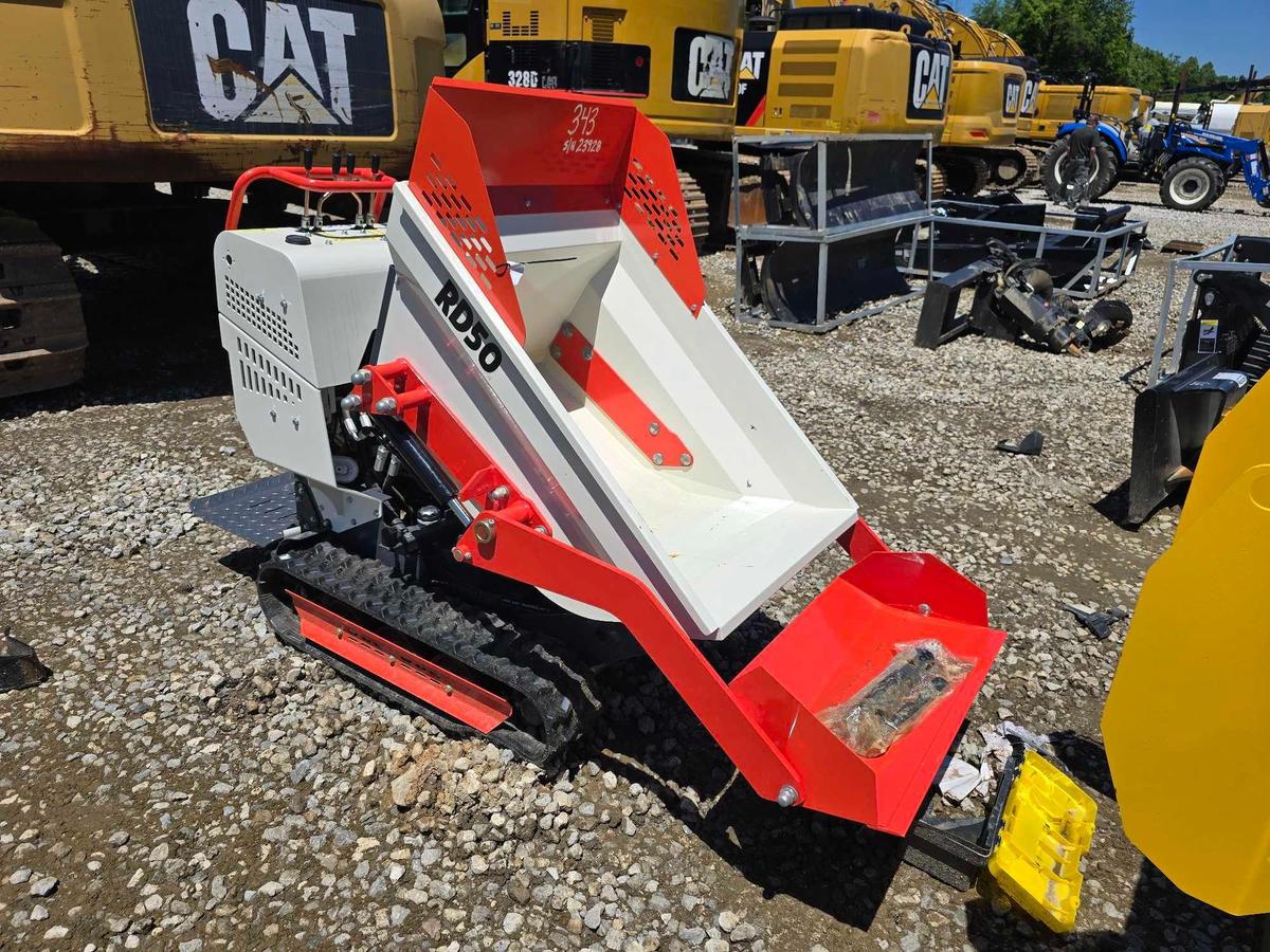 NEW RODA RD50 MINI TRACKED DUMPER. SN: 23928