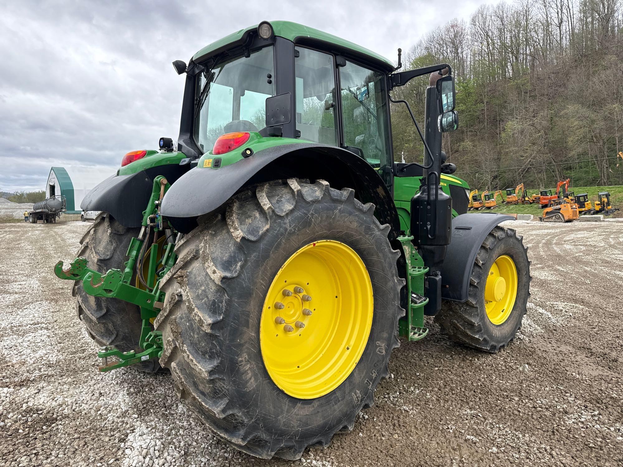 2020 JOHN DEERE 6155M AGRICULTURAL TRACTOR SN:L06155MVKK943323 4x4, powered by John Deere 6.8L