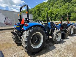 DEMO NEW HOLLAND WORKMASTER 75 TRACTOR LOADER SN-00106, 4x4, powered by diesel engine, 75hp,