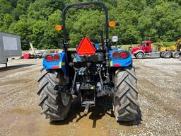 2022 NEW HOLLAND WORKMASTER 75 TRACTOR LOADER SN-03755, 4x4, powered by diesel engine, equipped with