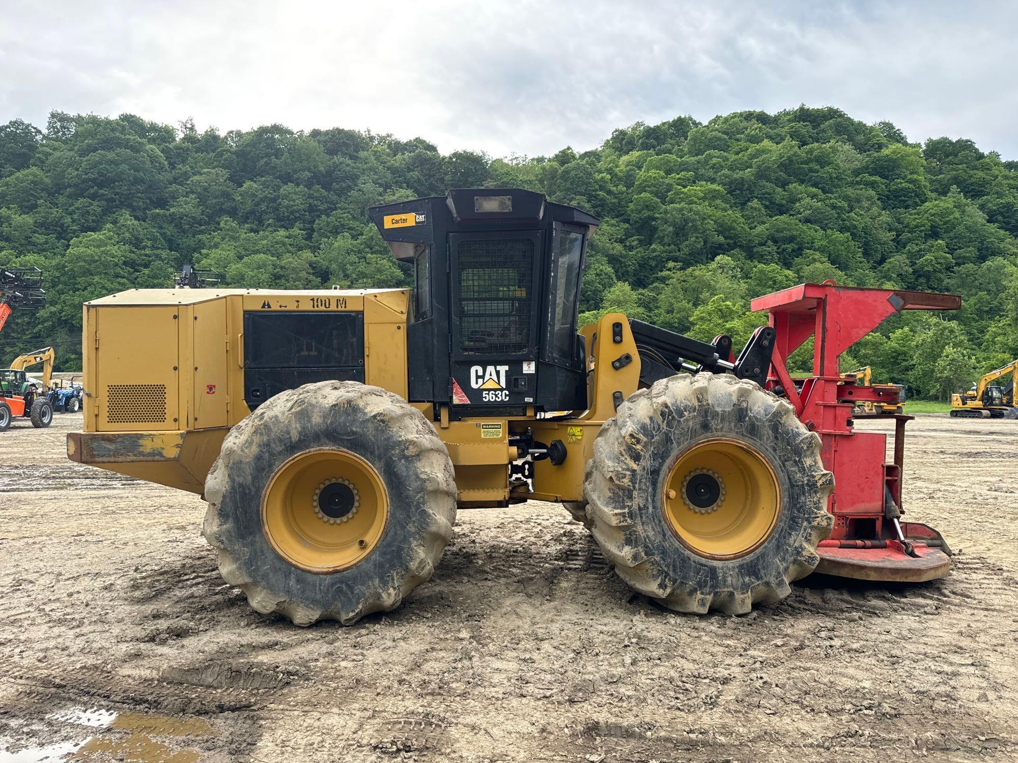 2015 CAT 563C FELLER BUNCHER SN:W6300188 powered by Cat C7.1 ACERT diesel engine, equipped with