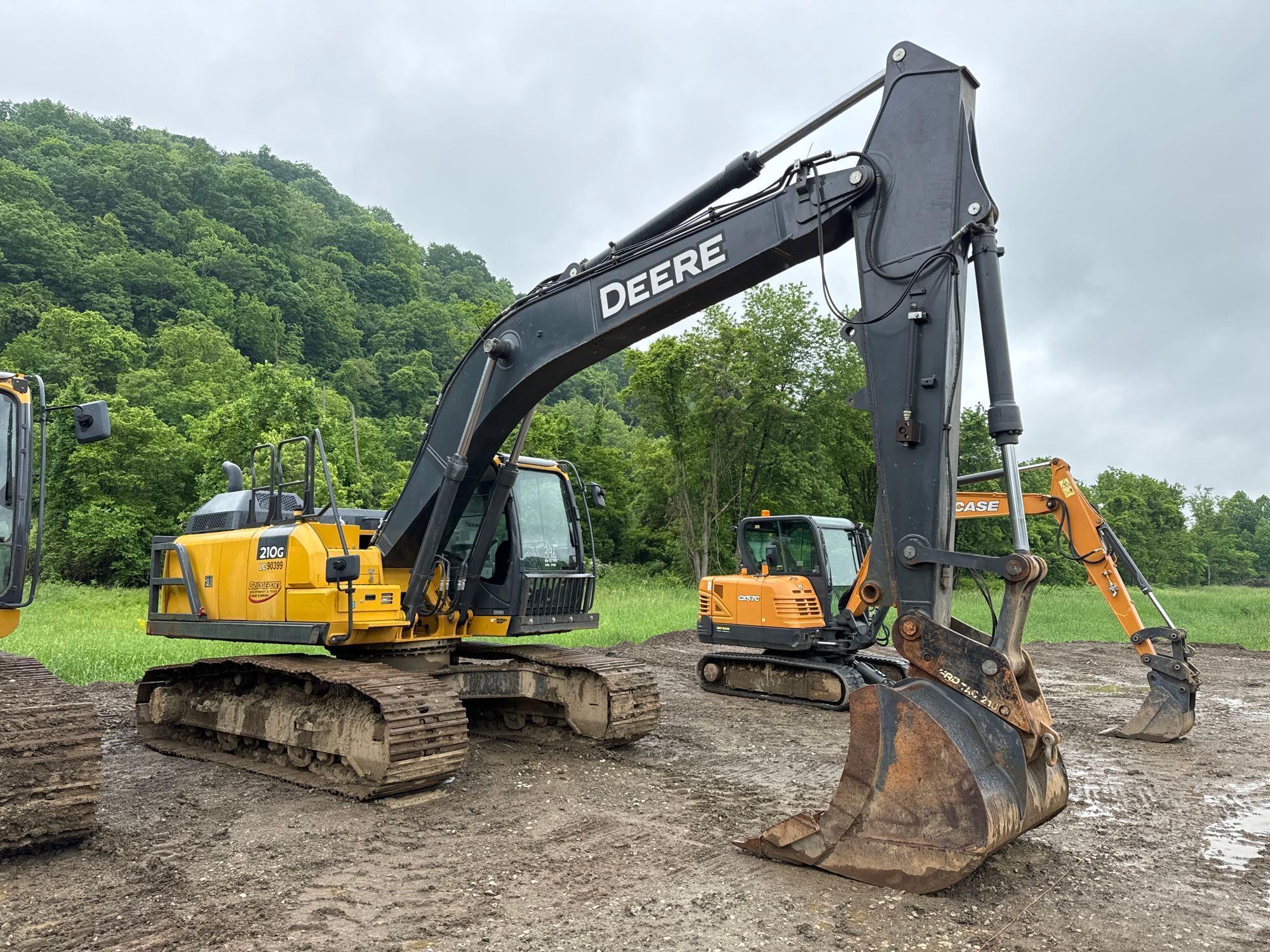 2020 JOHN DEERE 210GLC HYDRAULIC EXCAVATOR SN:527452 powered by John Deere diesel engine, equipped