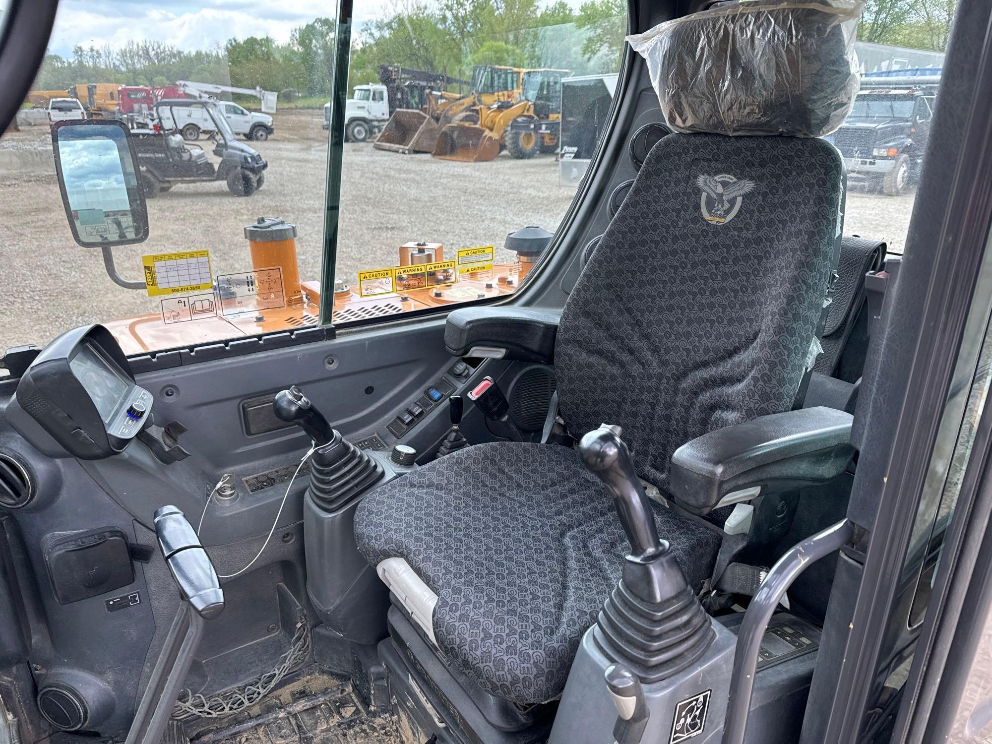 2019 CASE CX57C HYDRAULIC EXCAVATOR SN:HK0000670 powered by diesel engine, equipped with Cab, air,