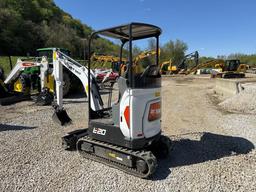 NEW UNUSED BOBCAT E20 HYDRAULIC EXCAVATOR SN-G11588, powered by diesel engine, equipped with OROPS,