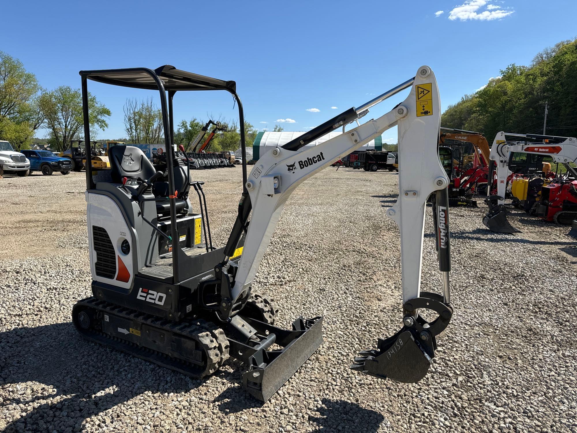 NEW UNUSED BOBCAT E20 HYDRAULIC EXCAVATOR SN-G11588, powered by diesel engine, equipped with OROPS,