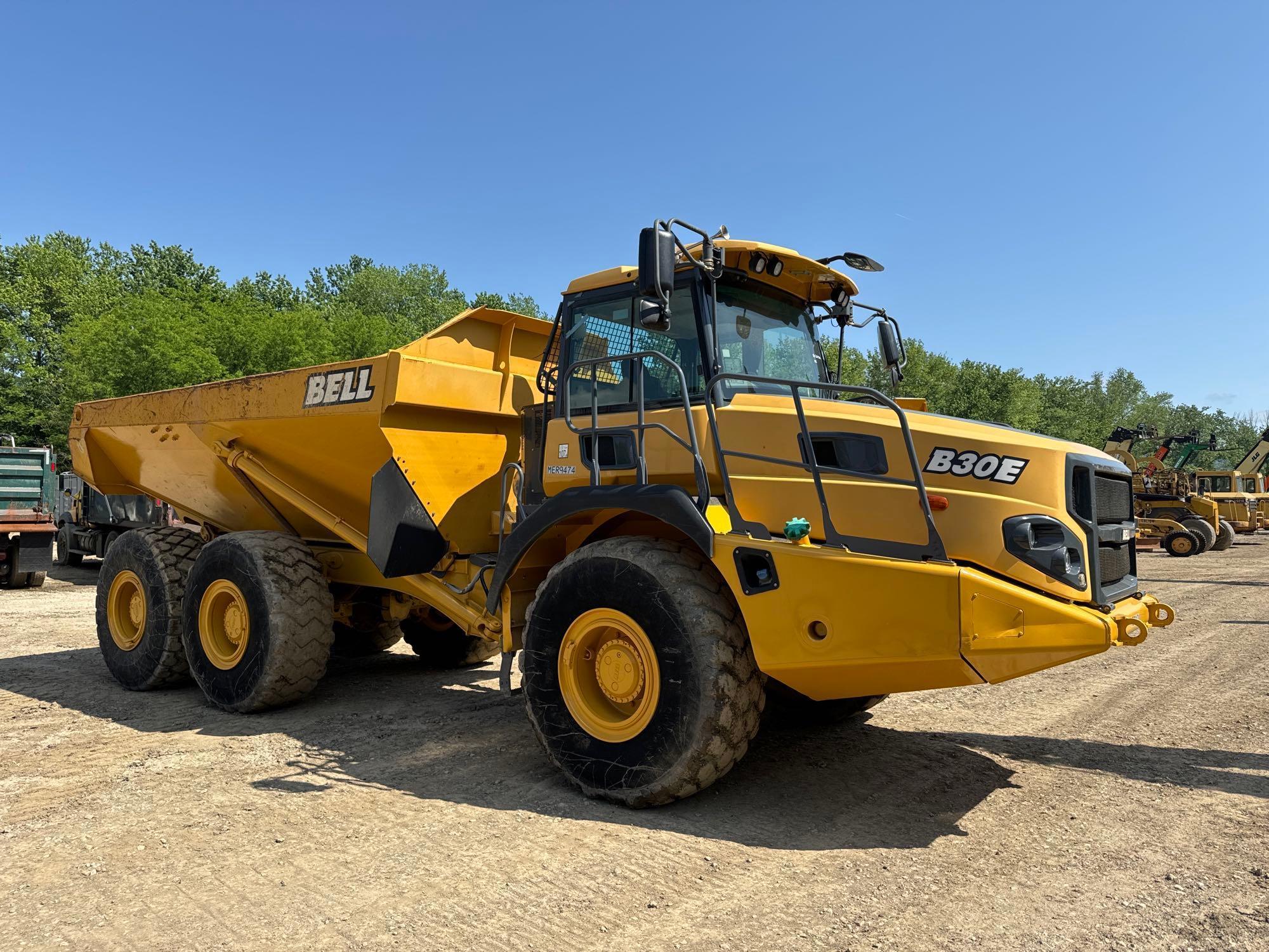 2017 BELL B30E ARTICULATED HAUL TRUCK SN:2007760 6x6, powered by diesel engine, equipped with Cab,