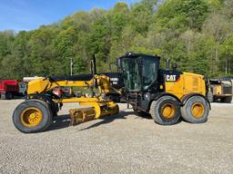 2018 CAT 140M3 MOTOR GRADER SN:N9D00831 powered by Cat diesel engine, equipped with EROPS, air,