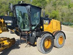 2018 CAT 140M3 MOTOR GRADER SN:N9D00831 powered by Cat diesel engine, equipped with EROPS, air,