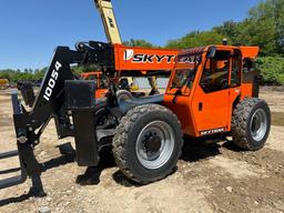 NEW UNUSED 2024 SKYTRAK 10054 TELESCOPIC FORKLIFT SN-132108, 4x4, powered by Cummins diesel engine,