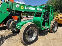 2015 SKYTRAK 6042 TELESCOPIC FORKLIFT 4x4, SN: 57640 powered by diesel engine, equipped with OROPS,