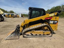 2014 CAT 299DXHP RUBBER TRACKED SKID STEER SN:JST00471 powered by Cat diesel engine, equipped with