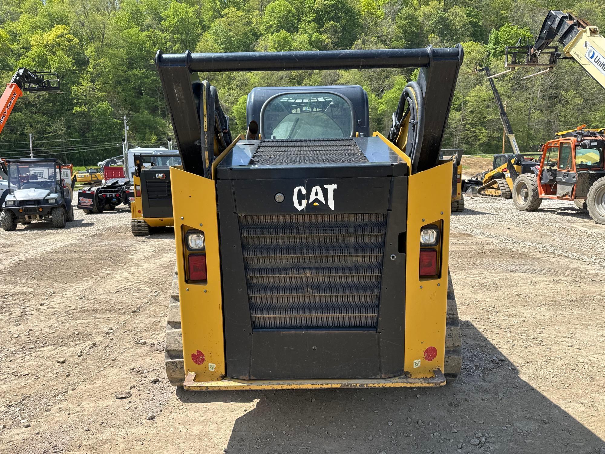 2014 CAT 299DXHP RUBBER TRACKED SKID STEER SN:JST00471 powered by Cat diesel engine, equipped with