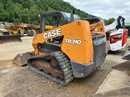 2018 CASE TR310 RUBBER TRACKED SKID STEER SN:NHM435967 powered by diesel engine, equipped with