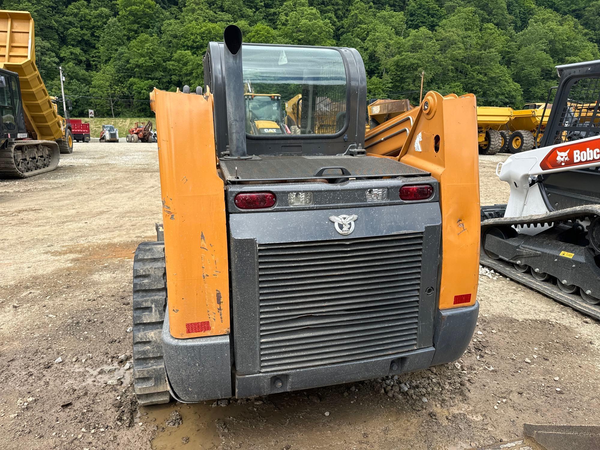 2018 CASE TR310 RUBBER TRACKED SKID STEER SN:NHM435967 powered by diesel engine, equipped with