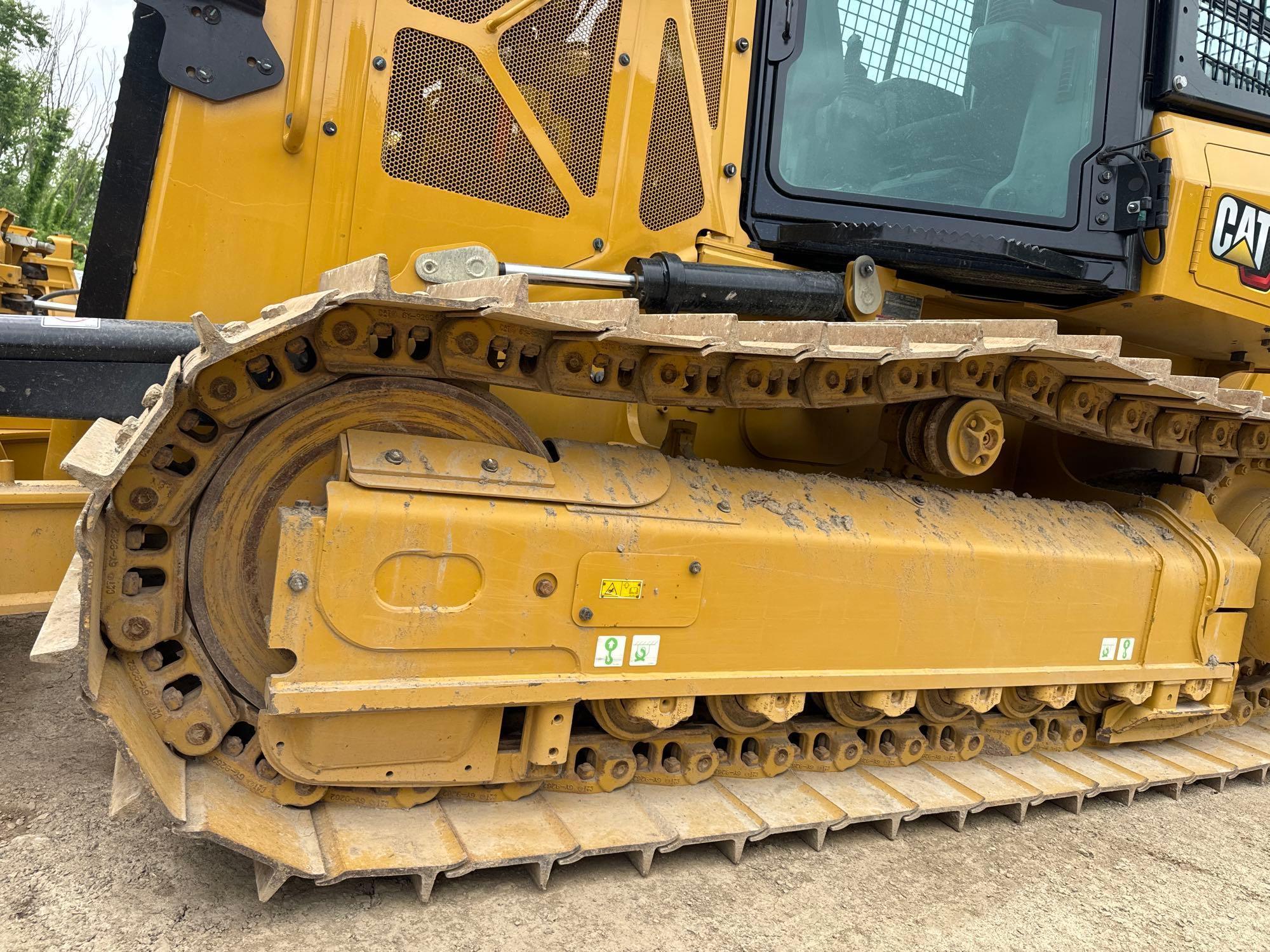 LIKE NEW CAT D3 CRAWLER TRACTOR SN-02126. powered by Cat diesel engine, equipped with EROPS, air,