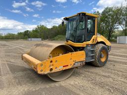 2014 VOLVO SD115 VIBRATORY ROLLER SN:551033 powered by Cummins diesel engine, equipped with EROPS,