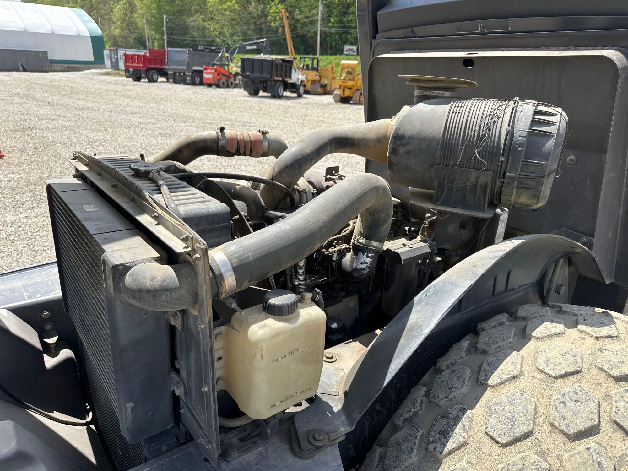 VOLVO SD100D VIBRATORY ROLLER SN:225894 powered by Cummins diesel engine, equipped with OROPS,