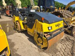 2020 SAKAI SW504W ASPHALT ROLLER SN:30205 powered by Kubota diesel engine, equipped with OROPS,