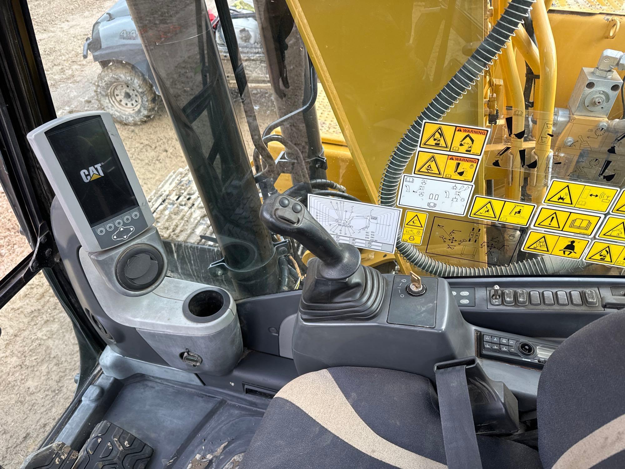 2020 CAT 313FLGC HYDRAULIC EXCAVATOR SN:GJD10368 powered by Cat diesel engine, equipped with Cab,