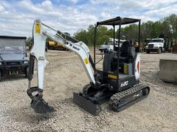 NEW UNUSED BOBCAT E20 HYDRAULIC EXCAVATOR SN-G11577, powered by diesel engine, equipped with OROPS,