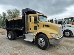 2017 KENWORTH T370 DUMP TRUCK VN:2NKHHJ7X7HM177694 powered by Paccar PX-9 8.9L diesel engine, 260hp,