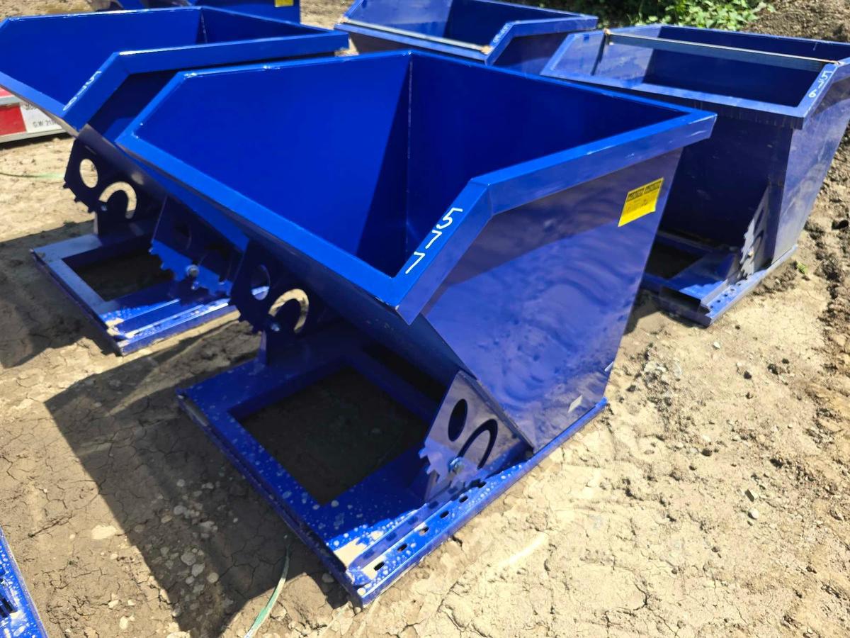 NEW GREATBEAR 1 YARD SELF DUMPING HOPPER SCRAP RECYCLING EQUIPMENT