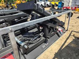 NEW GREATBEAR 86IN. HYDRAULIC SNOW PLOW SKID STEER ATTACHMENT