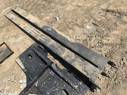 NEW (2) EXTENSION FORK SKID STEER ATTACHMENT