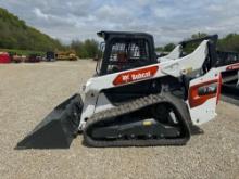 NEW UNUSED BOBCAT T76 R-SERIES RUBBER TRACKED SKID STEER powered by diesel engine, equipped with