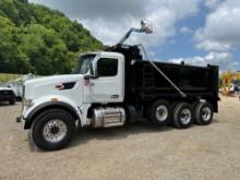 2024 PETERBILT 567 DUMP TRUCK VN:677832...powered by Cummins X15 diesel engine, 525hp, equipped with