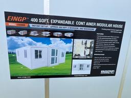 NEW DIGGIT CG5800 MOBILE HOUSE includes 2 bedrooms and a washroom.