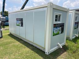 NEW DIGGIT CG5800 MOBILE HOUSE includes 2 bedrooms and a washroom.