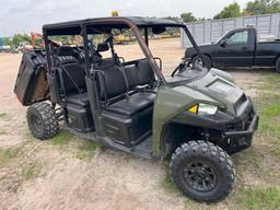 2018 POLARIS RANGER UTILITY VEHICLE SN:8052204 4x4, powered by diesel engine, equipped eith OROPS,