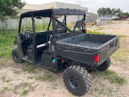 2018 POLARIS RANGER UTILITY VEHICLE SN:8052204 4x4, powered by diesel engine, equipped eith OROPS,
