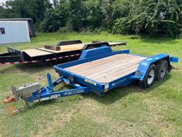 2018 FELLING FT-10 T-W TAGALONG TRAILER VN:5FTBE1924J1005174 equipped with 12ft. Tilt deck, tandem