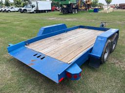 2018 FELLING FT-10 T-W TAGALONG TRAILER VN:5FTBE1924J1005174 equipped with 12ft. Tilt deck, tandem