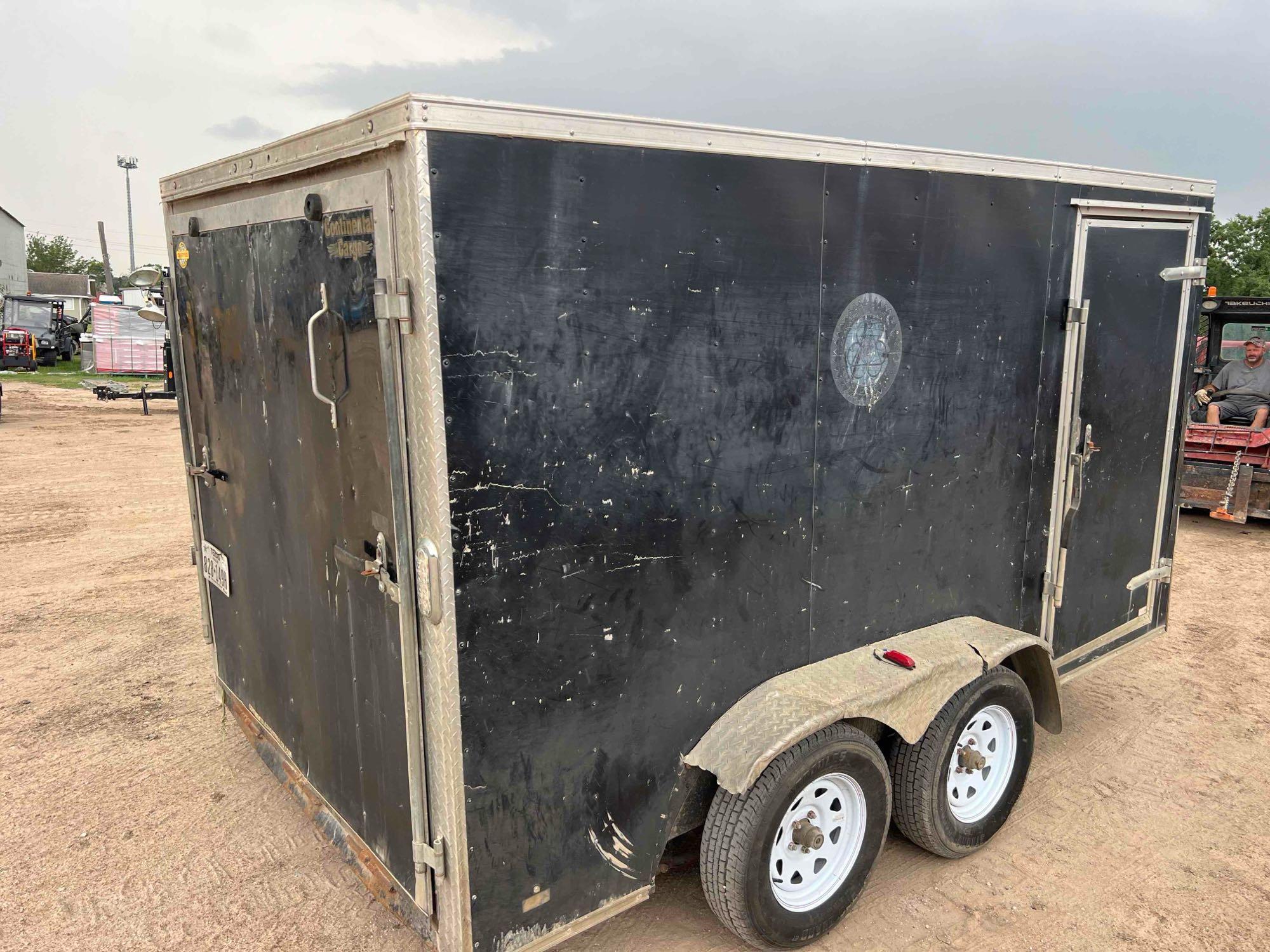 2017 FOREST RIVER TXVHW712TA CARGO TRAILER VN:Y027967 equipped with 7ft. X 12ft. Enclosed body, rear