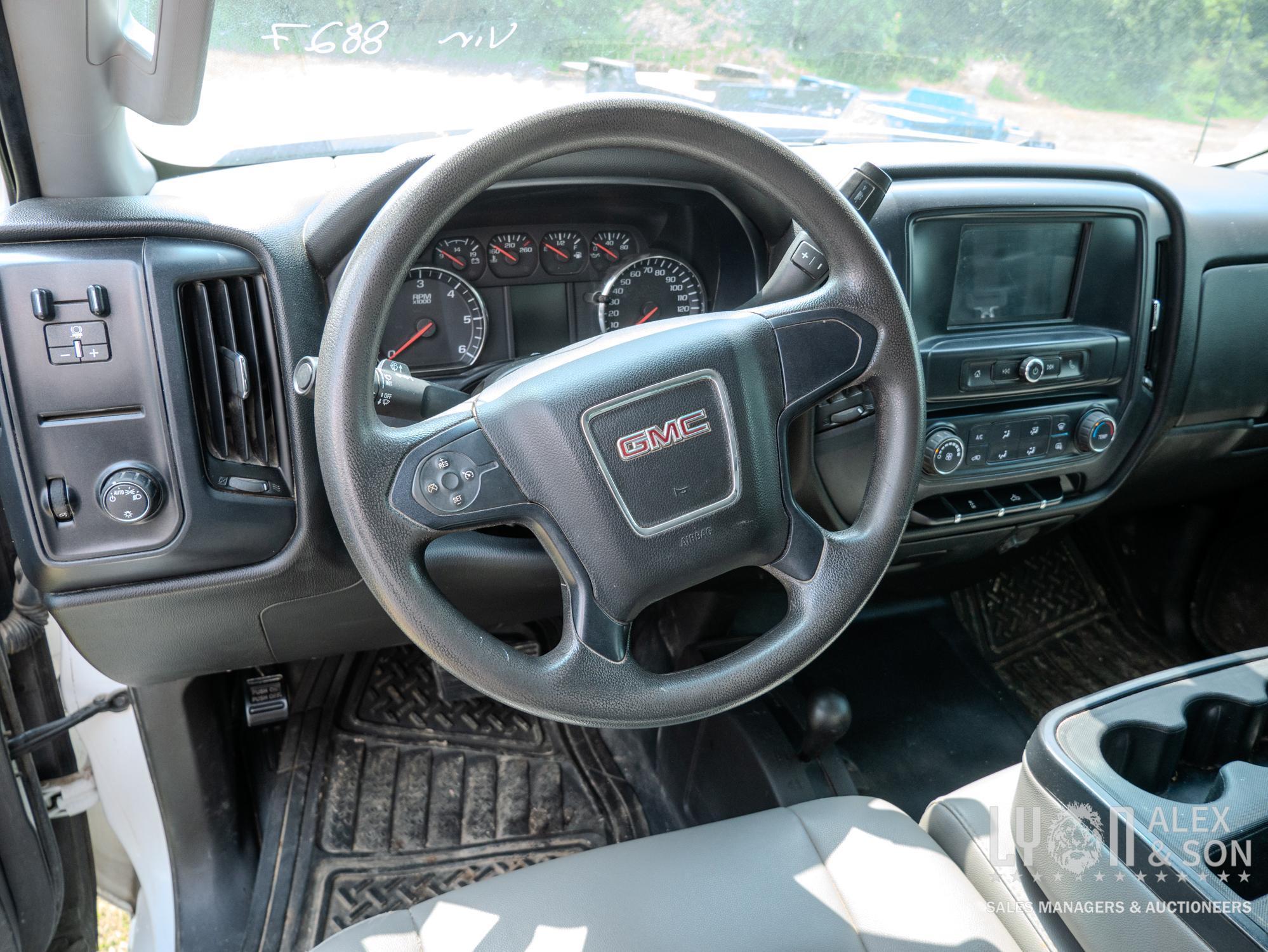 2017 GMC 2500 PICKUP TRUCK VN:138827 4x4, equipped with automatic transmission, power steering, crew