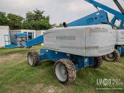 2014 GENIE S-60X BOOM LIFT SN:S60X14A-27600 4x4, powered by diesel engine, equipped with 60ft.