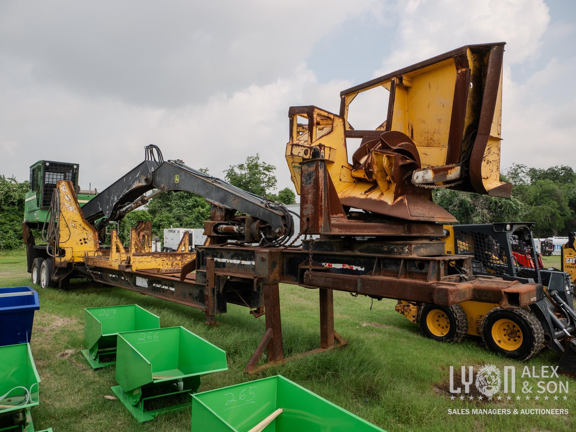 2009 JOHN DEERE 437C LOG LOADER SN:T0437CX173998 powered by John Deere diesel engine, equipped with