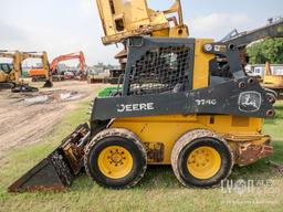 2021 JOHN DEERE 324G SKID STEER SN:397827 powered by John Deere diesel engine, equipped with