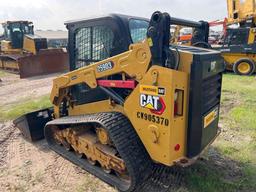 2020 CAT 259D3 RUBBER TRACKED SKID STEER SN:CW905370 powered by Cat diesel engine, equipped with