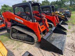 2021 KUBOTA SV75 RUBBER TRACKED SKID STEER SN:43580 powered by Kubota diesel engine, equipped with