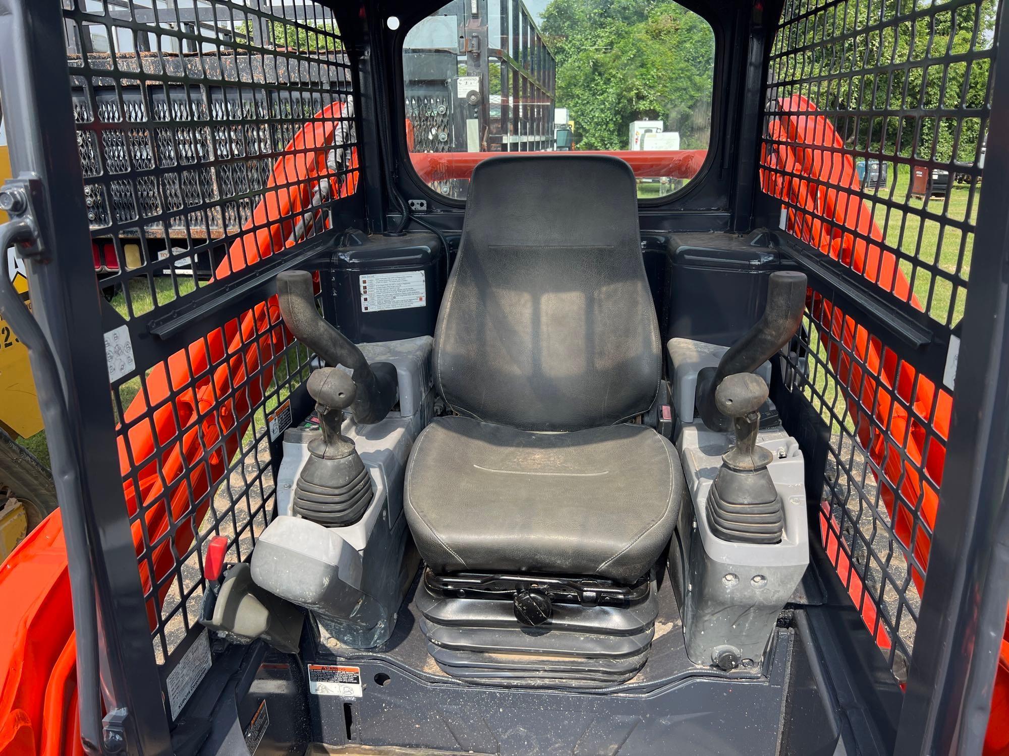 2021 KUBOTA SV75 RUBBER TRACKED SKID STEER SN:31632 powered by Kubota diesel engine, equipped with
