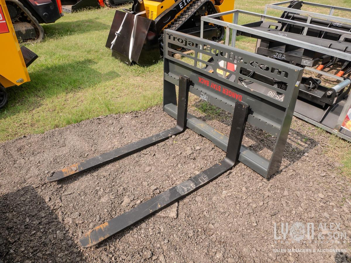 NEW TROJAN FORKS SKID STEER ATTACHMENT