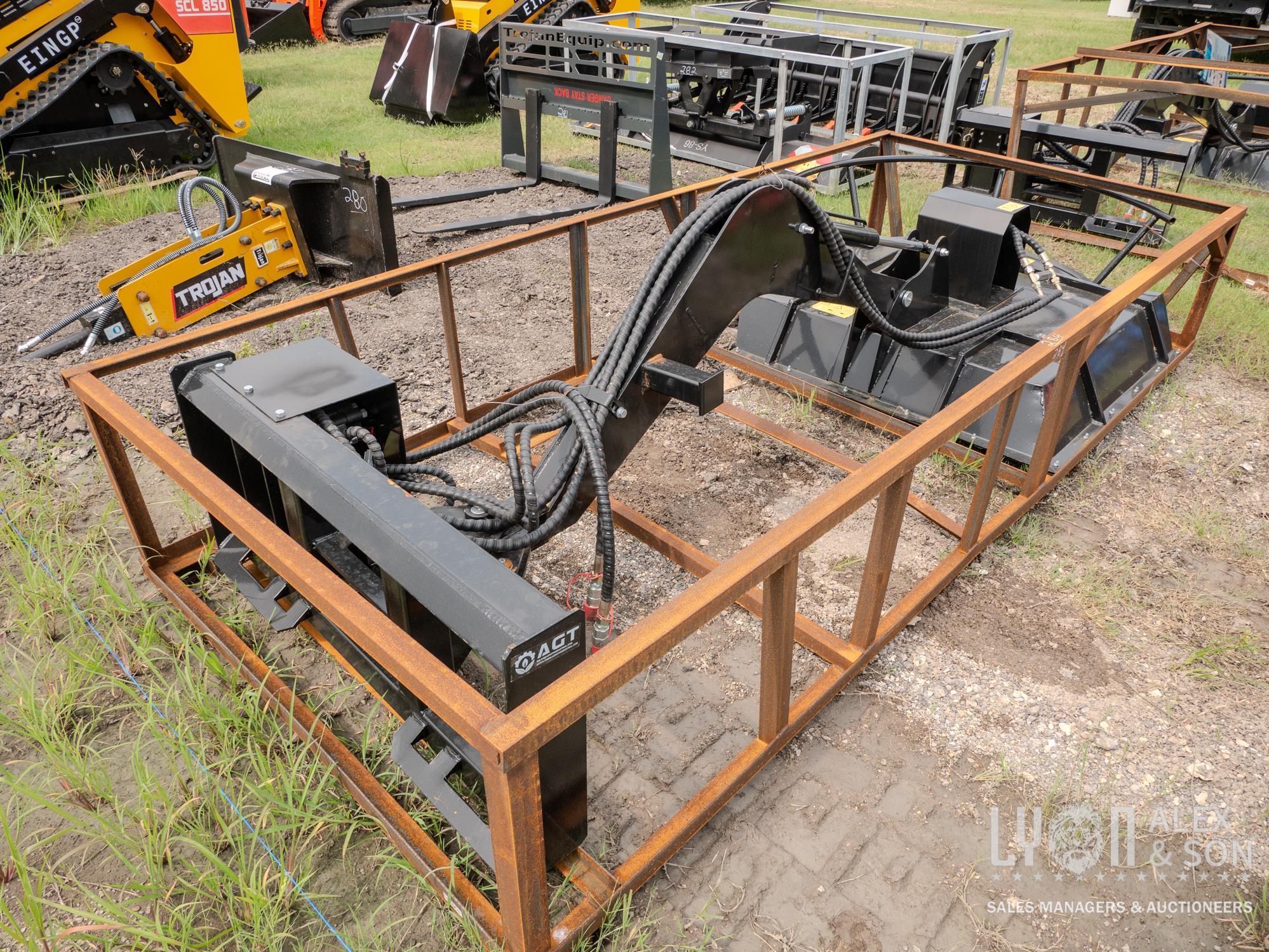 NEW TOPCAT BDRC 48in....BRUSH CUTTER SKID STEER ATTACHMENT